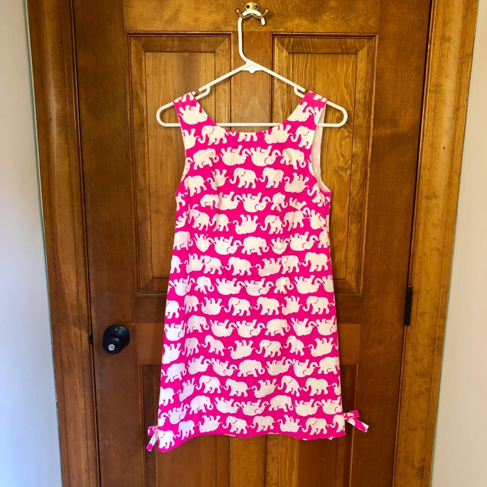 Lilly Pulitzer elephant pattern dress